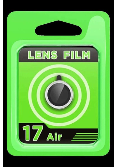 İphone 17 Air Raze Metal Kamera Lens - Gümüş Diğer