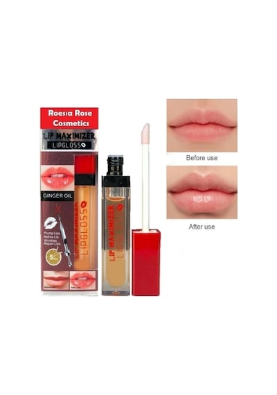 Rose Cosmetics Dudak Dolgunlaştırıcı Doğal Görünüm Dudak Parlatıcısı Şeffaf