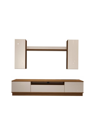 Decoraktiv Trendstyle 5ds Mdf Tv Ünitesi Tv Sehpası Ceviz - Beyaz