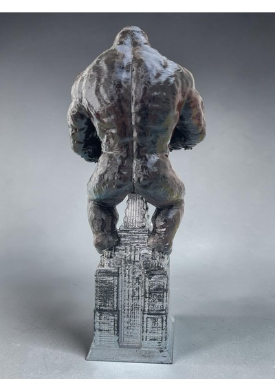 King Kong Koleksiyonluk Figür Heykel Empire State Dekoratif Biblo 15 Cm