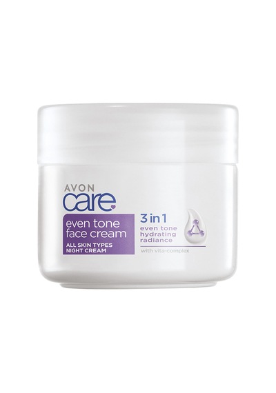 Avon Care 3 in 1 Even Tone Vita Complex Nemlendirici Gece Yüz Kremi 100 ML