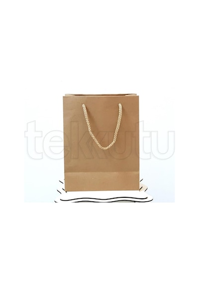 Kraft Karton Çanta 25 Adet 20X25X10 Cm
