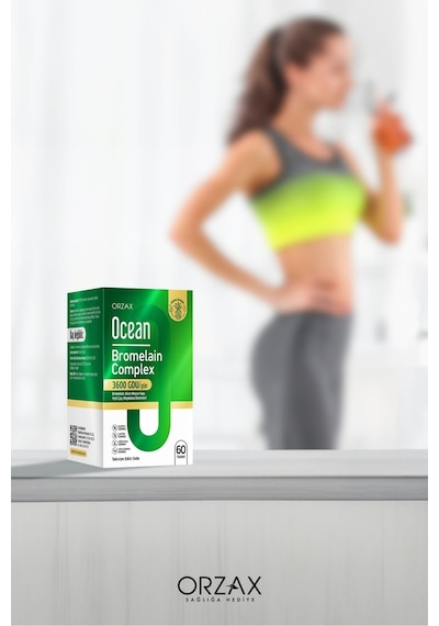 Ocean Bromelain Complex 60 Tablet X 2 Adet