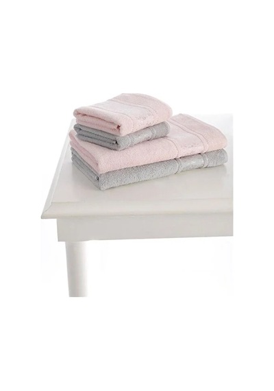 Özdilek Camellia Best Set Hamam Takımı Pembe - Gri 3350 Pembe
