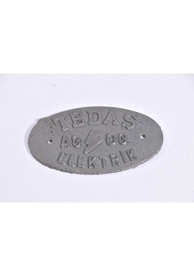 Tedaş Asfalt Döküm Plaka 10 Adet