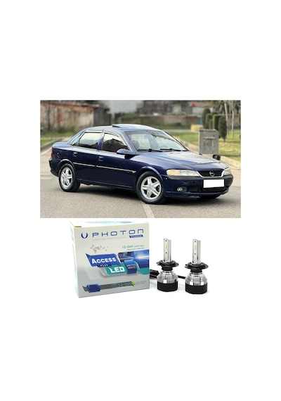 Opel Vectra A Led Xenon Uzun Far Ampulü H1 Access Yeni Seri Beyaz 1996-1999