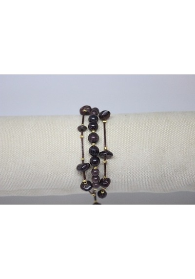 Lal (Garnet) Taşı Bileklik