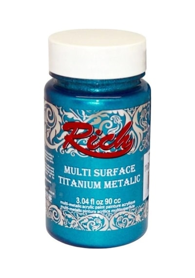 Mey İthalat Rich Multi Surface Titanium 2572 Turkuaz Metalik 90 Cc Belirtilmemiş