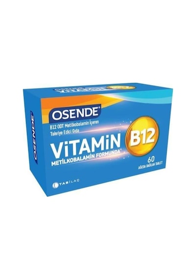 Osende Metilkobalamin B12 Vitamini 60 Tablet