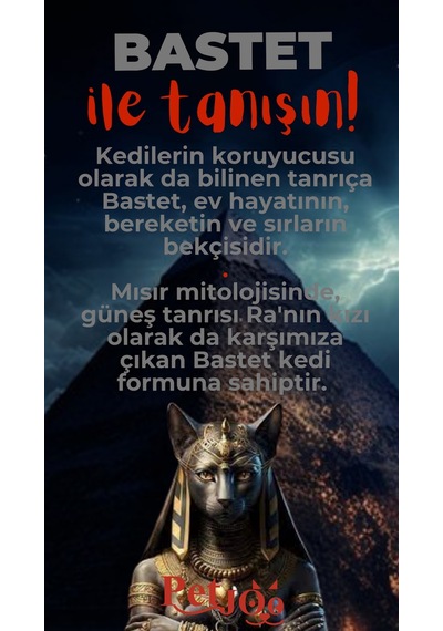 Petjoo 1.Bastet Kırmızı-Gri Qr'lı Kedi Künyesi