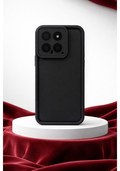 Mi 14 Uyumlu Kamera Çıkıntılı Mat Silikon Telefon Kılıfı Resimdeki