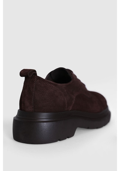 Lufian Buruce Sneaker Erkek Deri Casual Klasik Ayakkabı 112230214 Kahve Rengi Kahverengi
