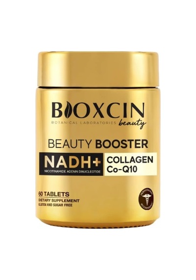 Bioxcin Beauty Booster 60 Tablet - Kolajen Nadh+ Co Q10 Glutatyon Biotin Astaksantin Resveratrol Hya Asit.