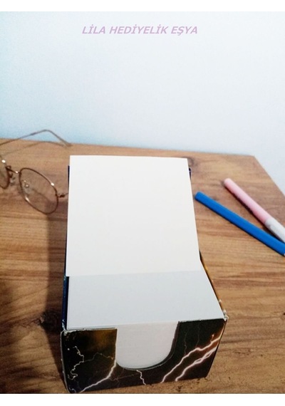 1000 Yaprak Küp Not Kağıdı 8x8 Cm / Not Kağıdı / Küp Blok Not / 1000 Yaprak Not Kağıdı 8 8 330ıserı