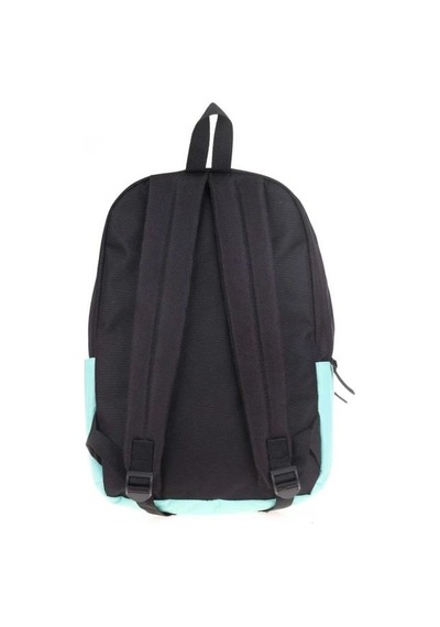 Kaukko Basic Colors Okul Sırt Çantası Mint Siyah K1415