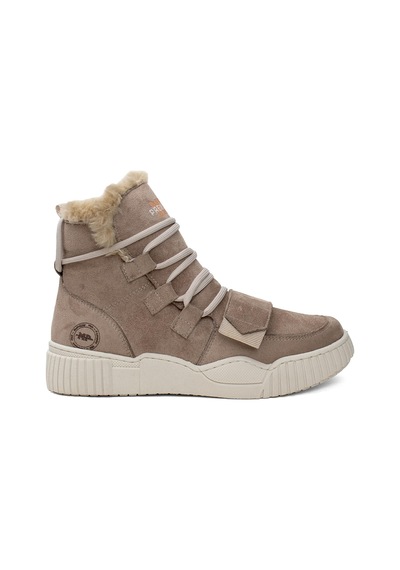 M.P MP 242-1876zn Kadın Sneaker Bot Bej-bej 36 Bej