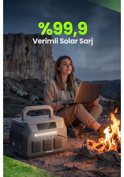 Goboenergy P800 512wh Lifepo4 800w Max. Taşınabilir Güç İstasyonu,güç Kaynağı
