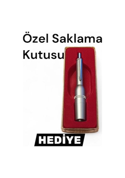 3 Uçlu Metal - İğne Ucu Ayarlamalı Hacamat Kalemi Profesyonel Ve Hijyenik