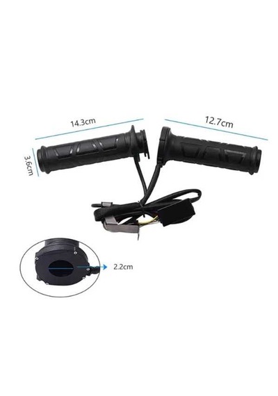 Knmaster Gh100 Evrensel 4 Kademeli Elcik Isıtma Takımı SİYAH-LOGOLU