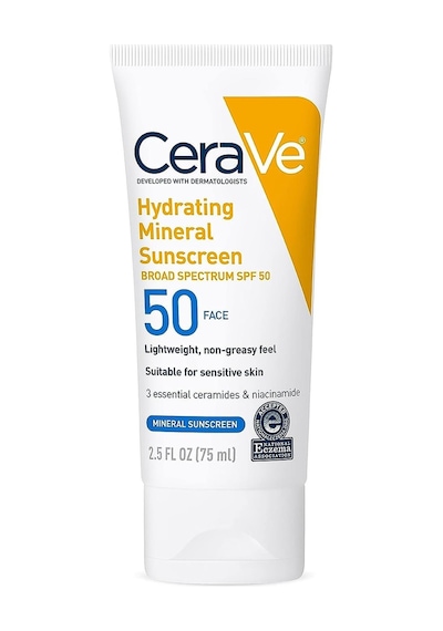 Cerave Nemlendirici ve Mineralli Yüz Güneş Koruyucu Losyon SPF50+ 75 ML