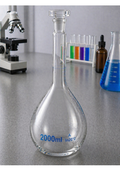 Balon Joje Kapaklı Ns Şilifli Borosilikat 2000 Ml