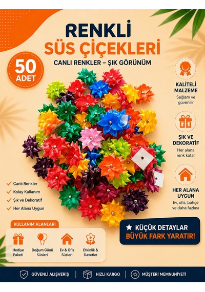 Etiketli Hediye Paket Süsü