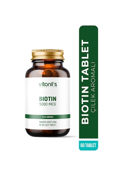 Vitanil's Biotin Chewable 60 Tablet