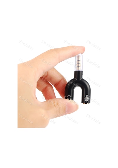 Kulaklık Mikrofon Çoklayıcı 3.5Mm 4456A Ayırıcı Swıtch Dönüştürü