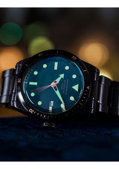 Aries Gold G 9027 BK-GNRG Erkek Kol Saati