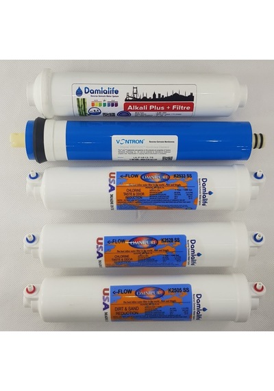 Omnipure Filtre  Vontron Membran ve Alkali Plus Filtre