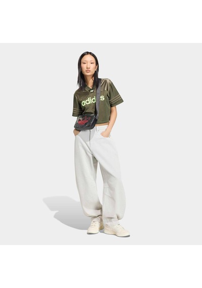Adidas Barrel Kadın Gri Jean Pantolon Kq6475