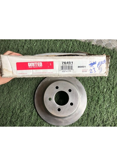 Jeep Grand Cherokee Arka Fren Disk Takım 93/98 United Usa 76451