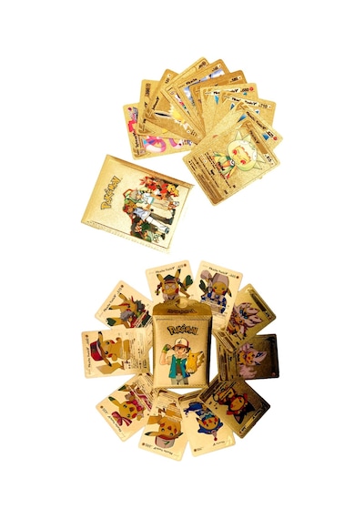 Pokemon Oyun Kartı Tcg Gold Booster Pack - 2 Paket 20 Kart