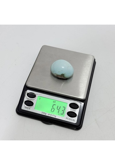 Doğal İran Nişabur Firuze Turkuaz Taşı 64,3 Karat - 12,80 Gram T228