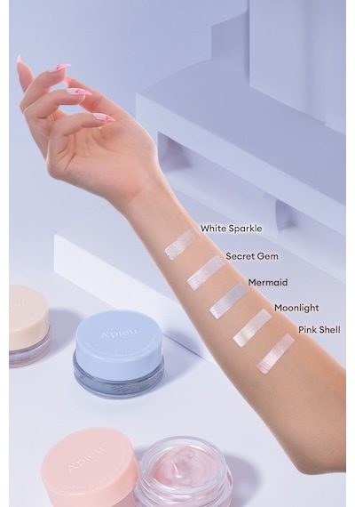 Missha A'pieu Juicy Pang Glossy Jelly Highlighter 08 White Sparkle