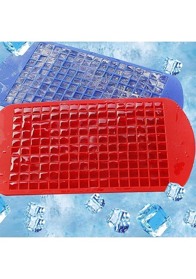 Pratik 160lı Silikon Minik Küp Şekilli Buz Kalıbı Mini Buz Küpü Sunum Buz Plastik Diğer