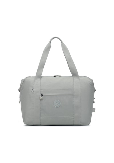 Smart Bags Orta Boy Su Geçirmez Extra Hafif Krınkıl Kumaş El Valizi Ve Spor Çantası Buz Gri