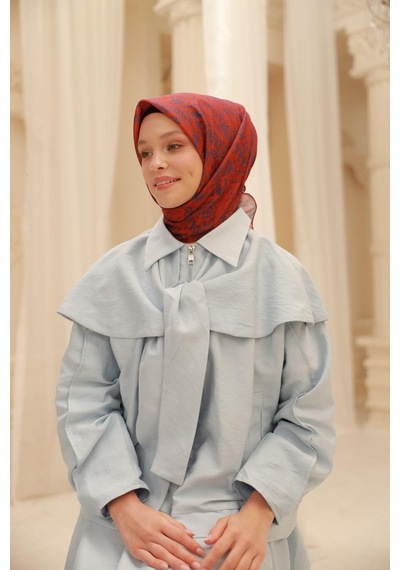 Silk Home Soft Eşarp 73082-01 Koyu Turuncu, Saks