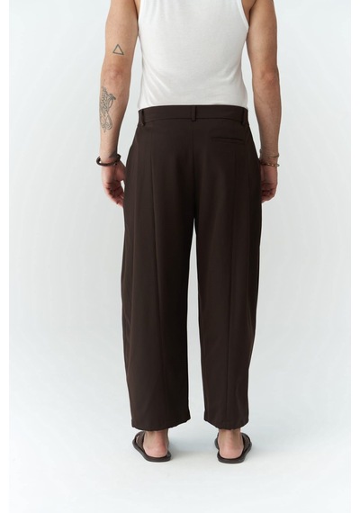 Mai Collection Mai Studios Co. Hector Kahve Geniş Paça Erkek Pantolon Kahverengi