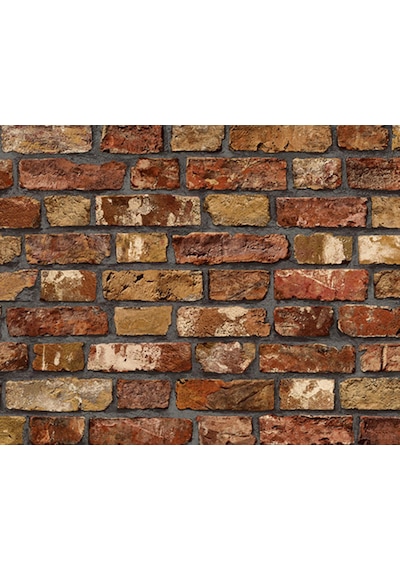 Adawall Roka 16m2 Duvar Kağıdı 23104 Serı Taş Desen 3boyutlu Silinebilir Kırmızı
