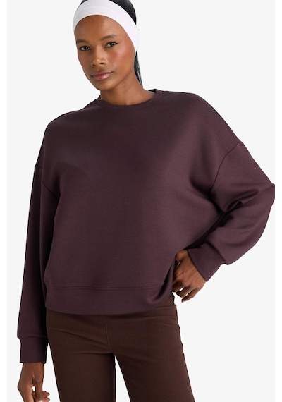 Defacto Defactofit Oversize Geniş Kalıp Bisiklet Yaka Modal Sporcu Sweatshirt E8954ax25aubn340 Kahve Defacto Defactofit Oversize Geniş Kalıp Bisiklet Yaka Modal Sporcu Sweatshirt E8954ax25aubn340 Kahve