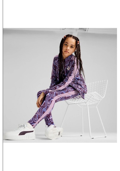 Puma 62644344 Track Jacket Tr Midnight Plum Bayan Zıp Hoodıe 11 - 12 Yaş Mor