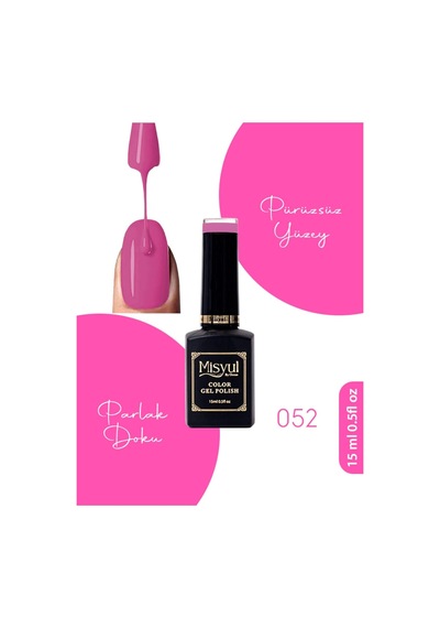 Uv Led Kalıcı Oje Nail Art, 15 Ml, 052