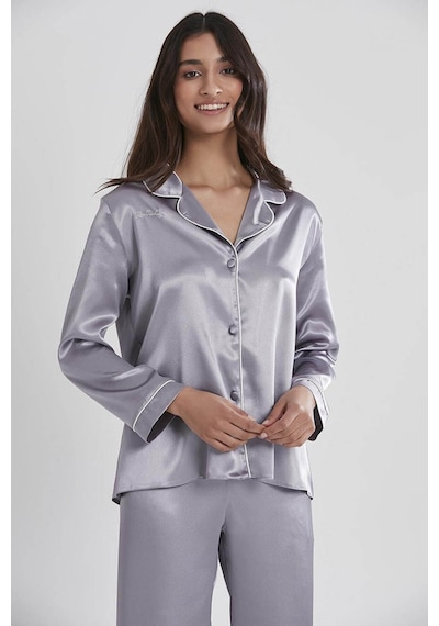 Pierre Cardin Saten Pijama Takımı 1200 Royal 001