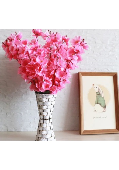 Rüzgar Yapay Çiçekçilik 40 Cm Bahar Dalı Pembe