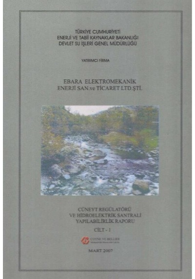 Cüneyt Regülatörü ve Hidroelektrik Santrali