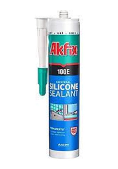 100e Genel Amaçlı Silikon 280 Gr Şeffaf Tekli