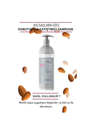 Byphasse Hair Pro Asi Saçlara Özel Koruyucu Ve Yatıştırıcı Şampuan 1000ml