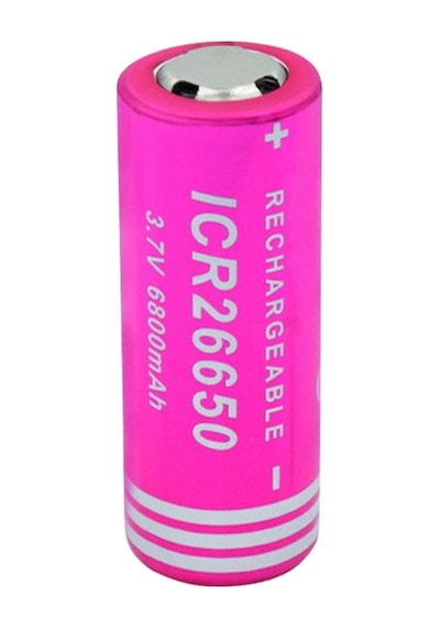 Efcell 3.7 Volt 4500 Mah Icr 26650 Şarj Edilebilir Pil