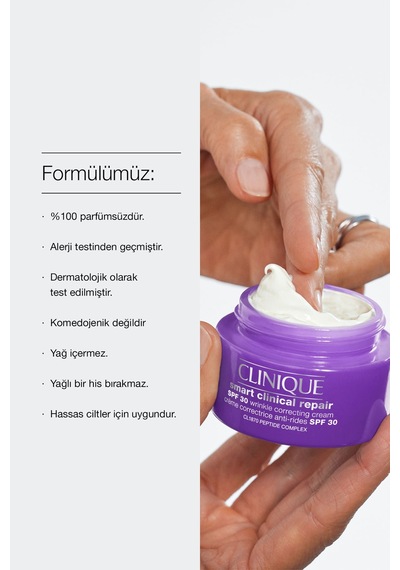 Smart Clinical Repair Spf30 Çizgi Ve Kırışıklık Görünümü Azaltıcı Yaşlanma Karşıtı Krem 75ml